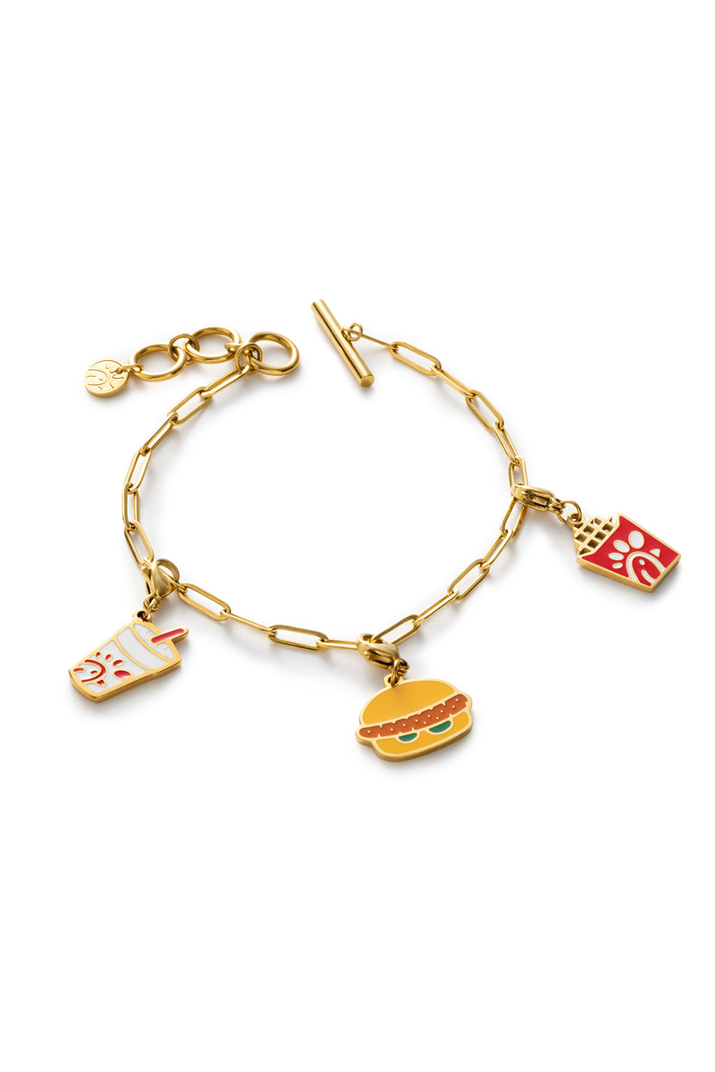 Chick-fil-A #1 Meal Charm Bracelet