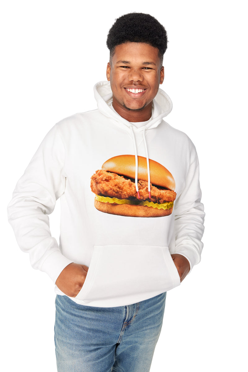 Original Chick-fil-A Chicken Sandwich Print Hoodie