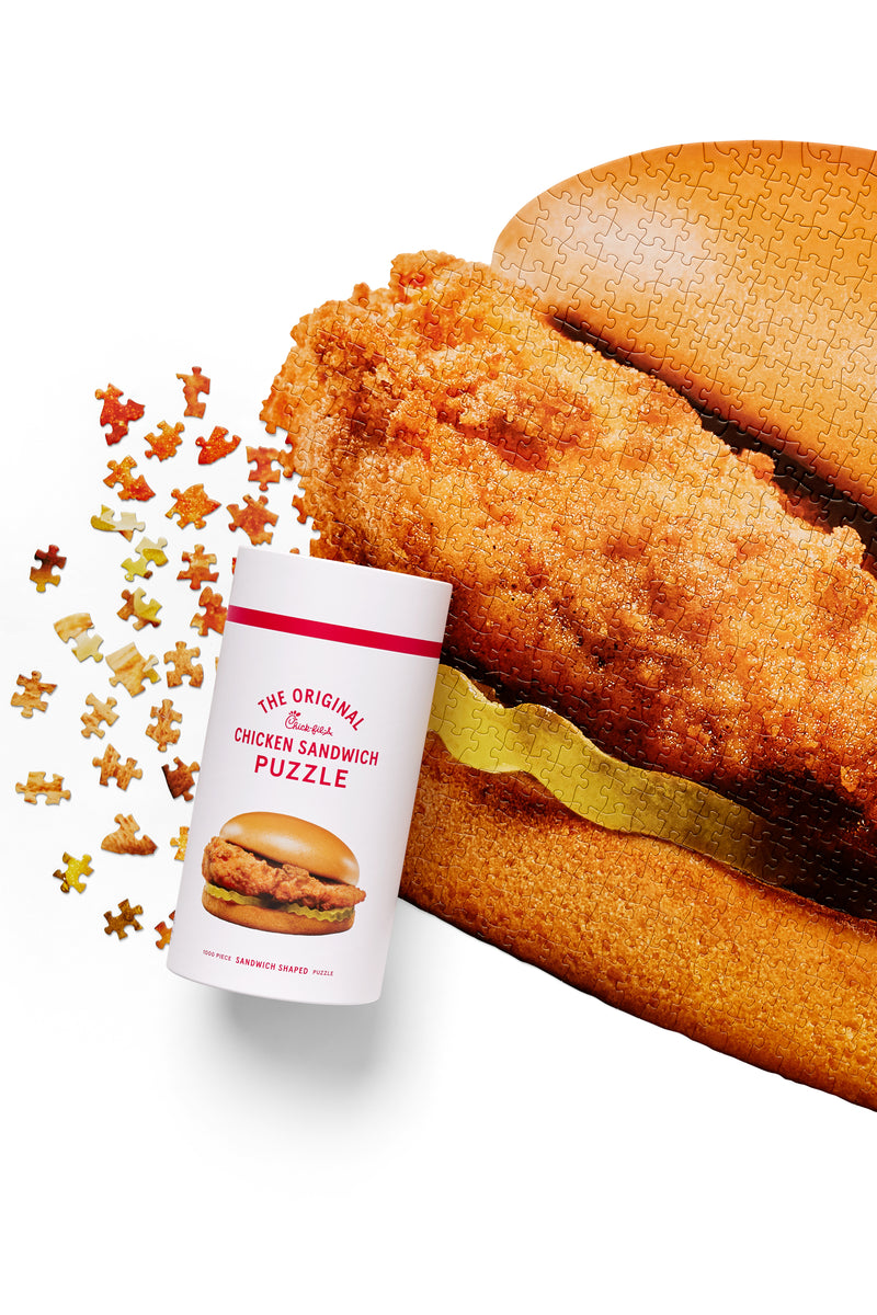The Original Chick-fil-A Chicken Sandwich Shaped Puzzle