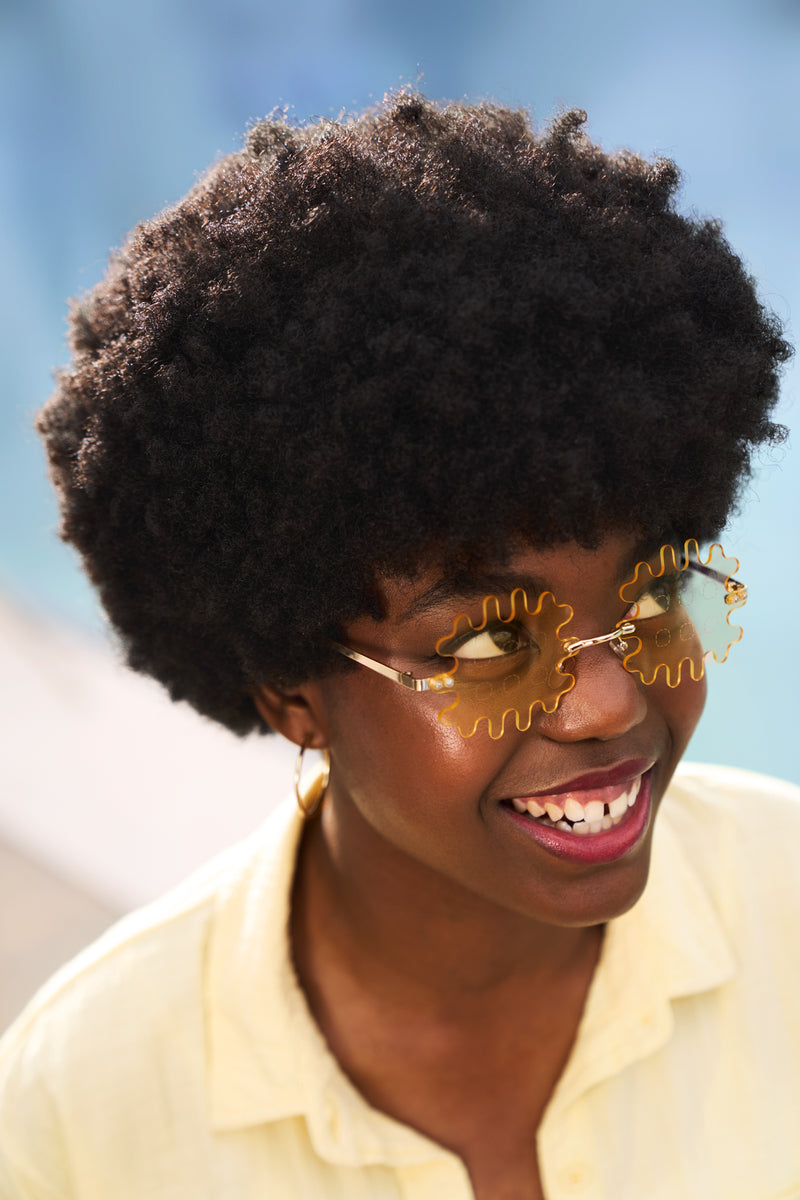 Waffle Fry Novelty Glasses