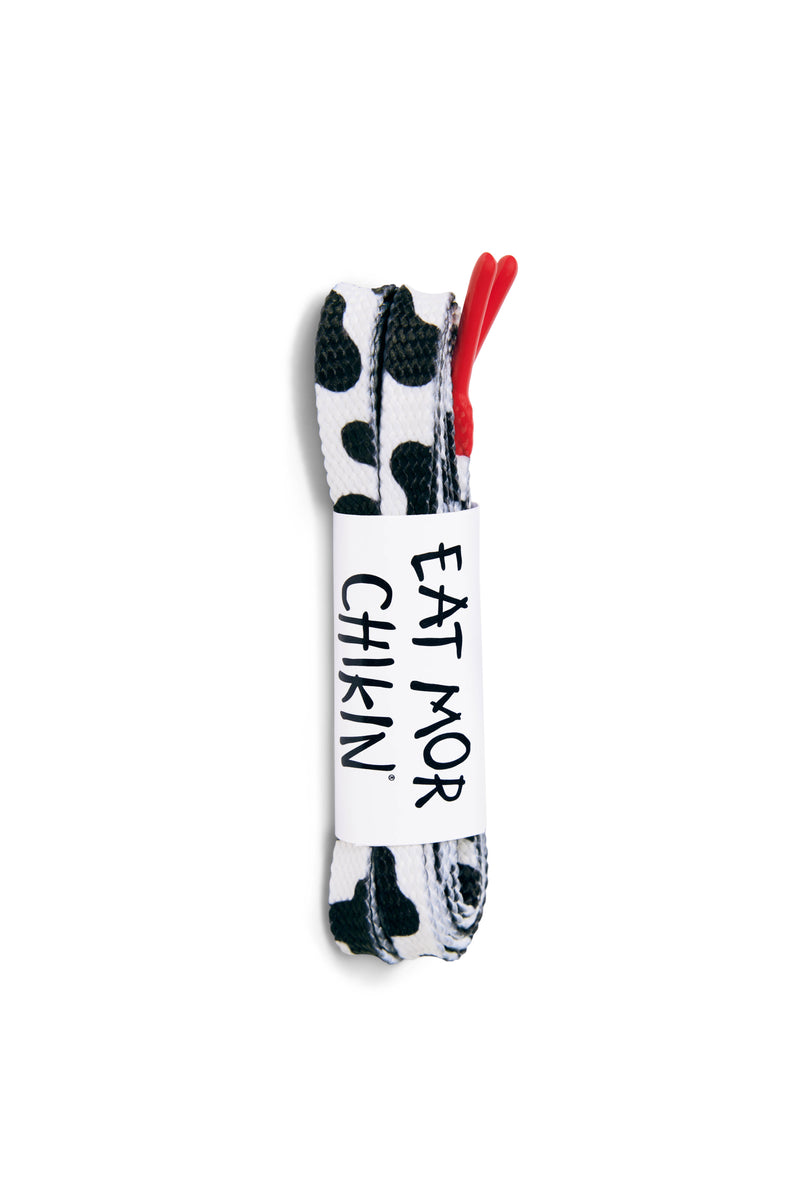 Cow Print Shoelaces