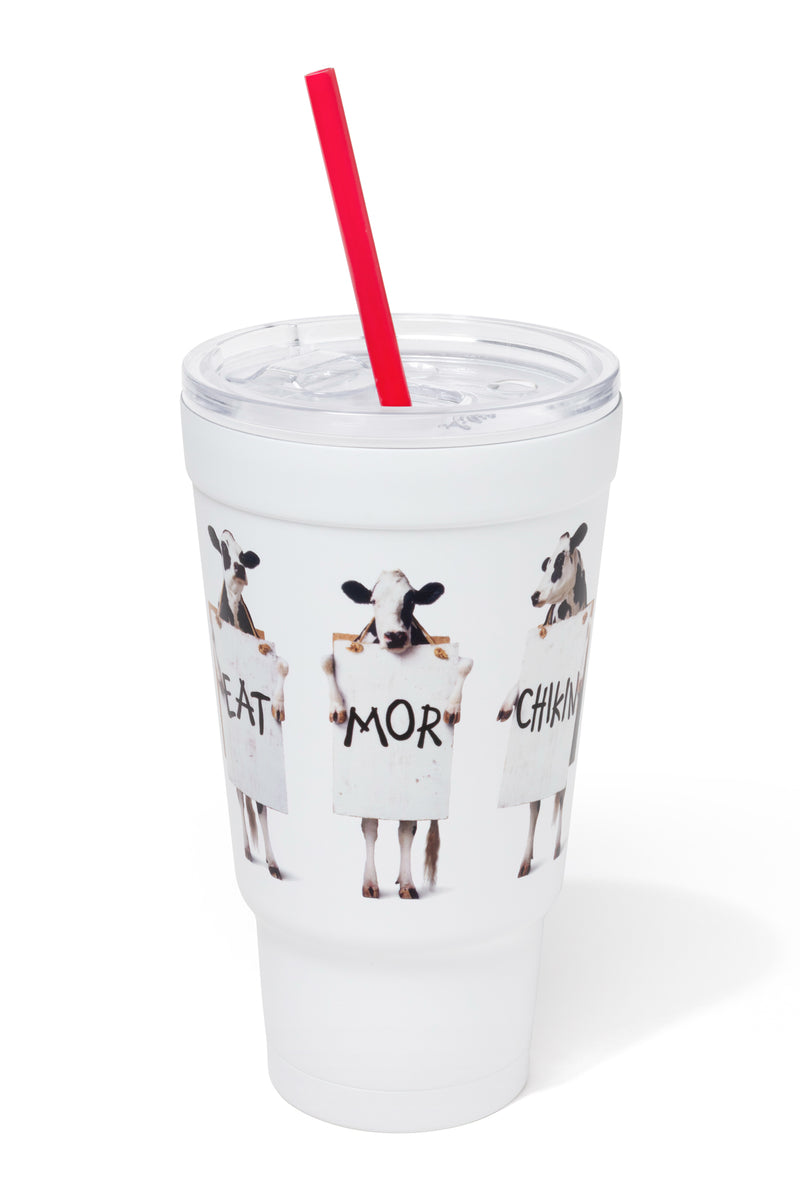 Eat Mor Chikin 24oz Insulated Tumbler
