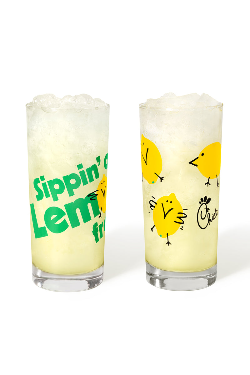 Sippin on Lemonade Glass - Set of 2